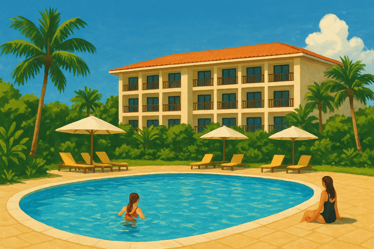 結論：安くて満足度が高いのは「宿泊者無料プール×エリア最適化」です