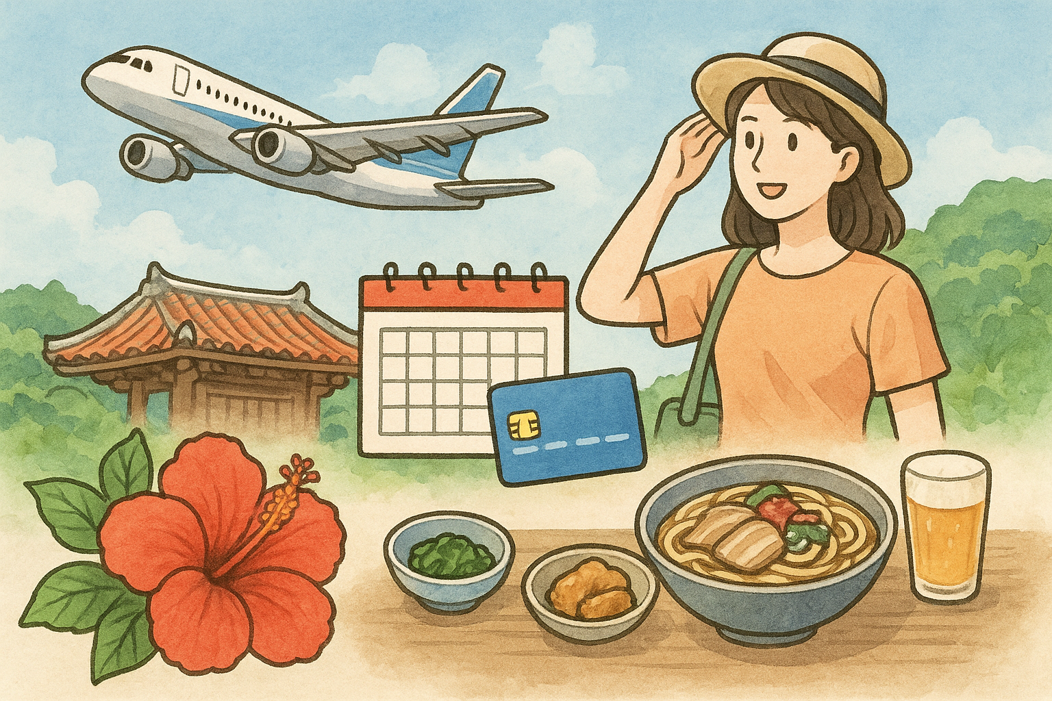 結論：沖縄旅行を安く行くには「時期×平日×セット予約」を優先すると良いと言えます