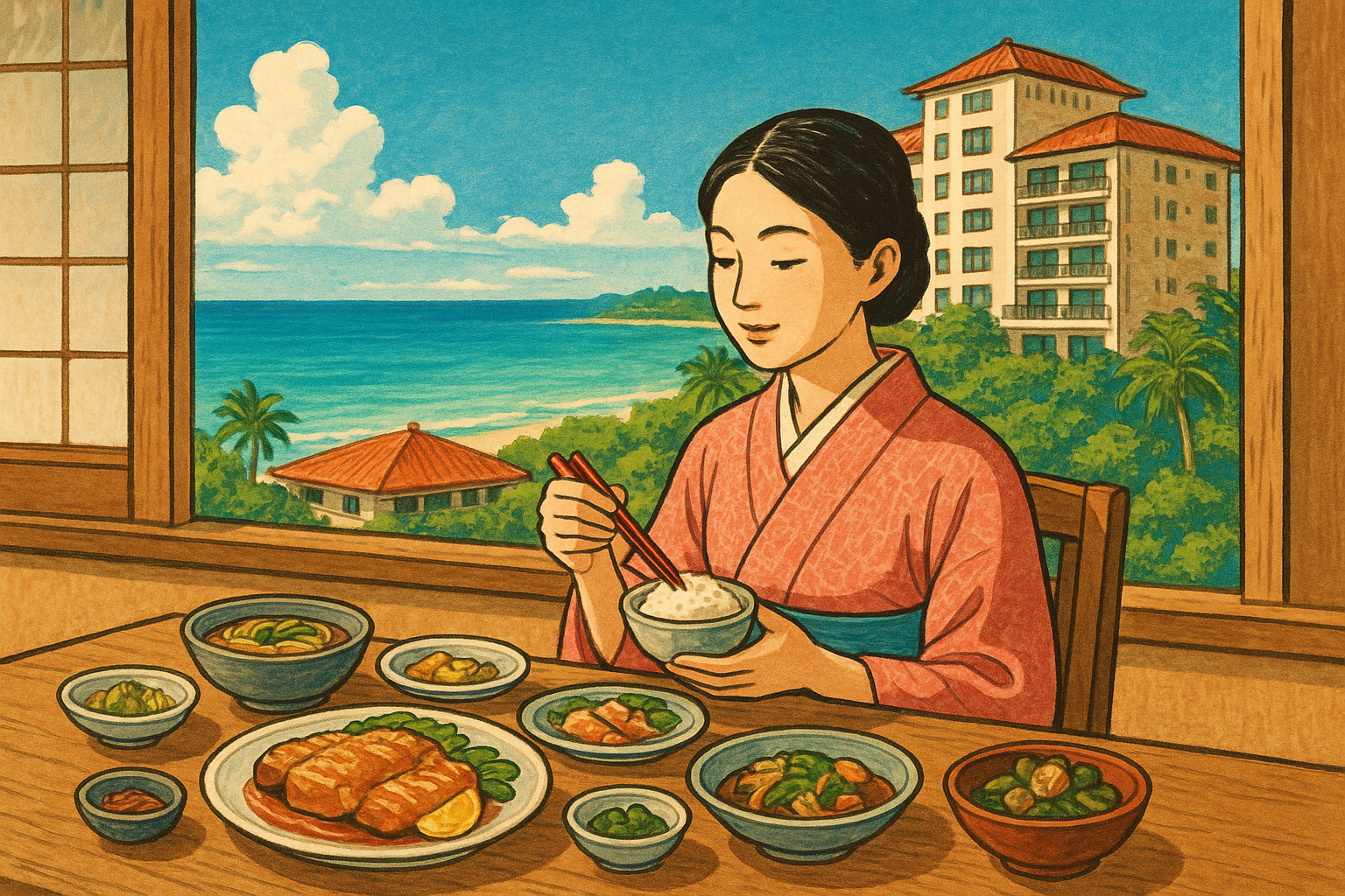 結論：沖縄で「ご飯が美味しいホテル」は“料理評価”と“食べ方の相性”で選ぶのが最短です