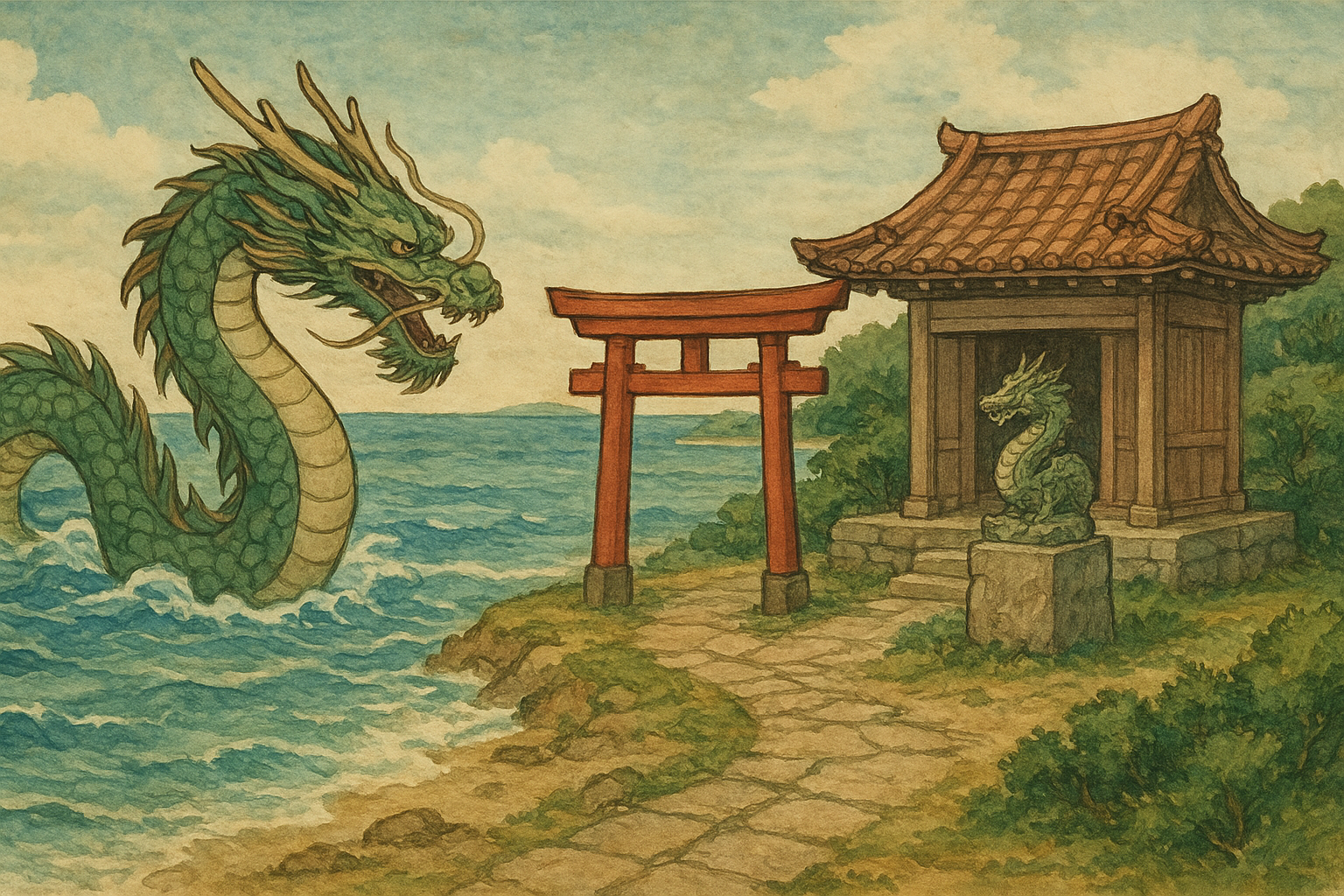 結論：沖縄の龍の聖地は「水の入口」にある信仰空間と言えます